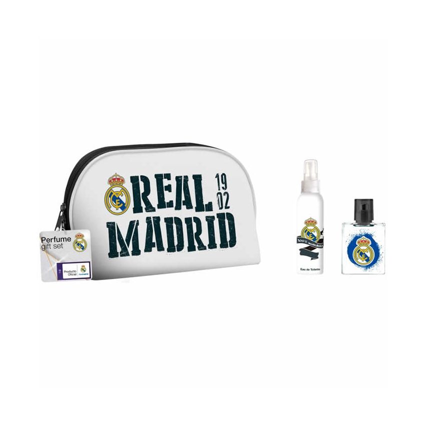 Real Madrid Eau De Toilette Vaporisateur 50Ml Coffret 3 Produits