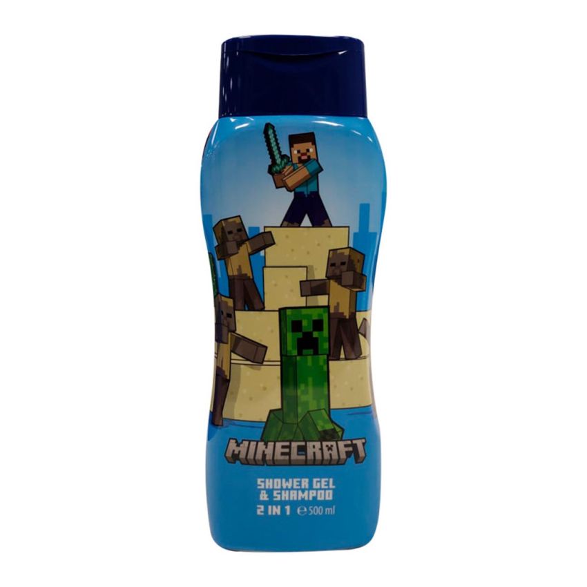 Cartoon Minecraft 2-In-1 Gel-Champu 500Ml