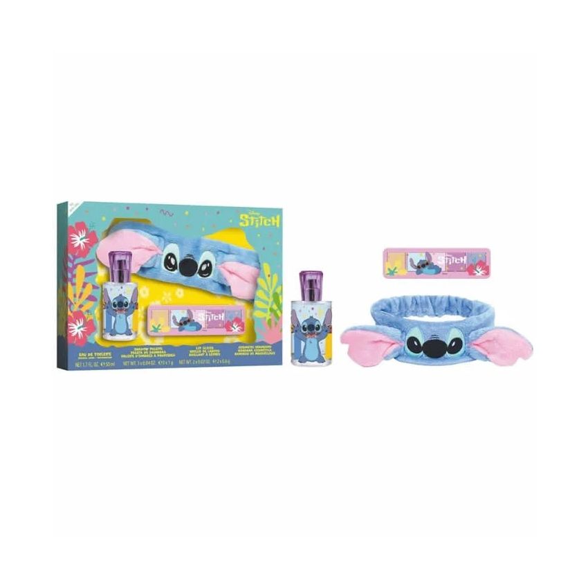 Disney Stitch Eau De Toilette Spray 50Ml Coffret 3 Produits