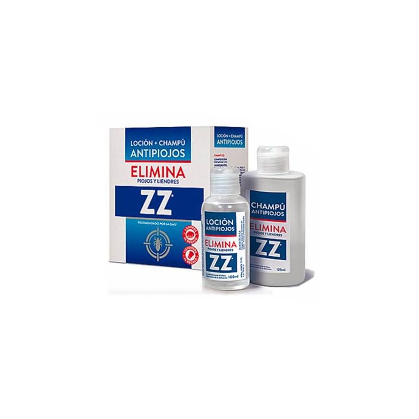 Zz Pack Loción 100Ml Champú Antipiojos 125Ml