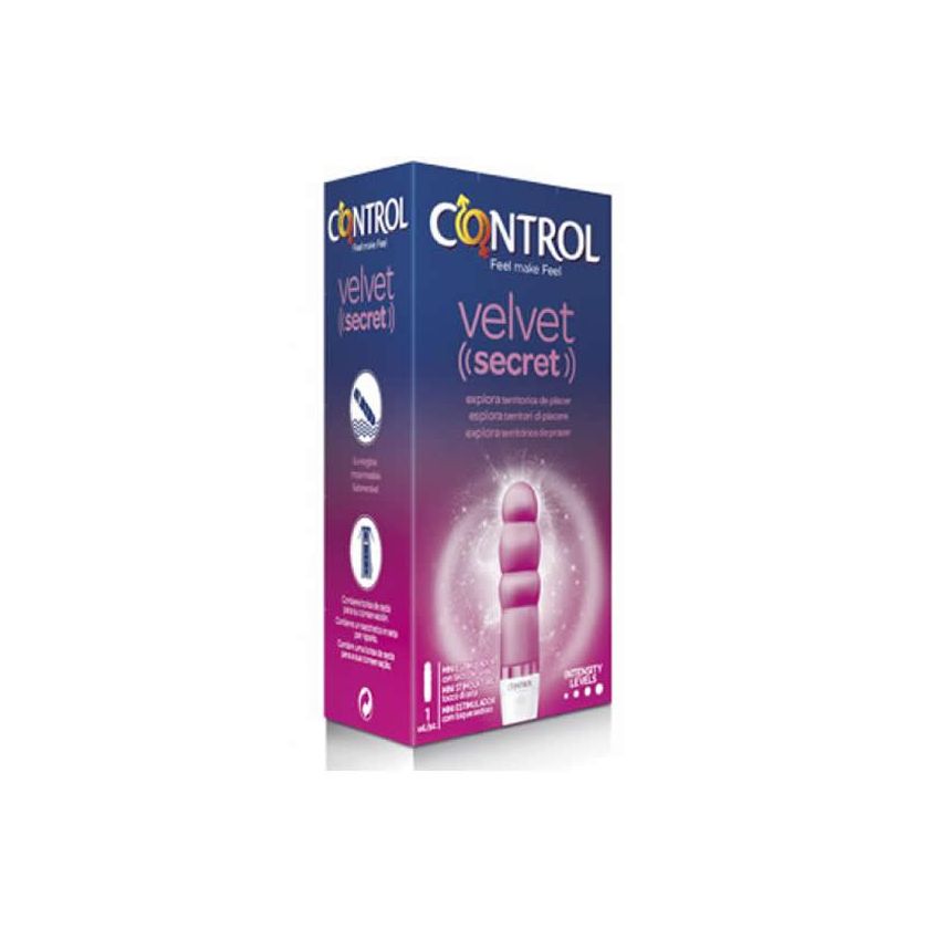 Control Velvet Secret Mini Vibromasseur