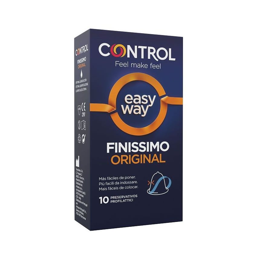 Finissimo Préservatif Easy Way Control 10 Unités