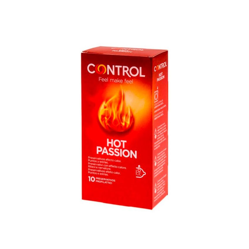 Control Hot Passion Condoms Warming Effect 10U