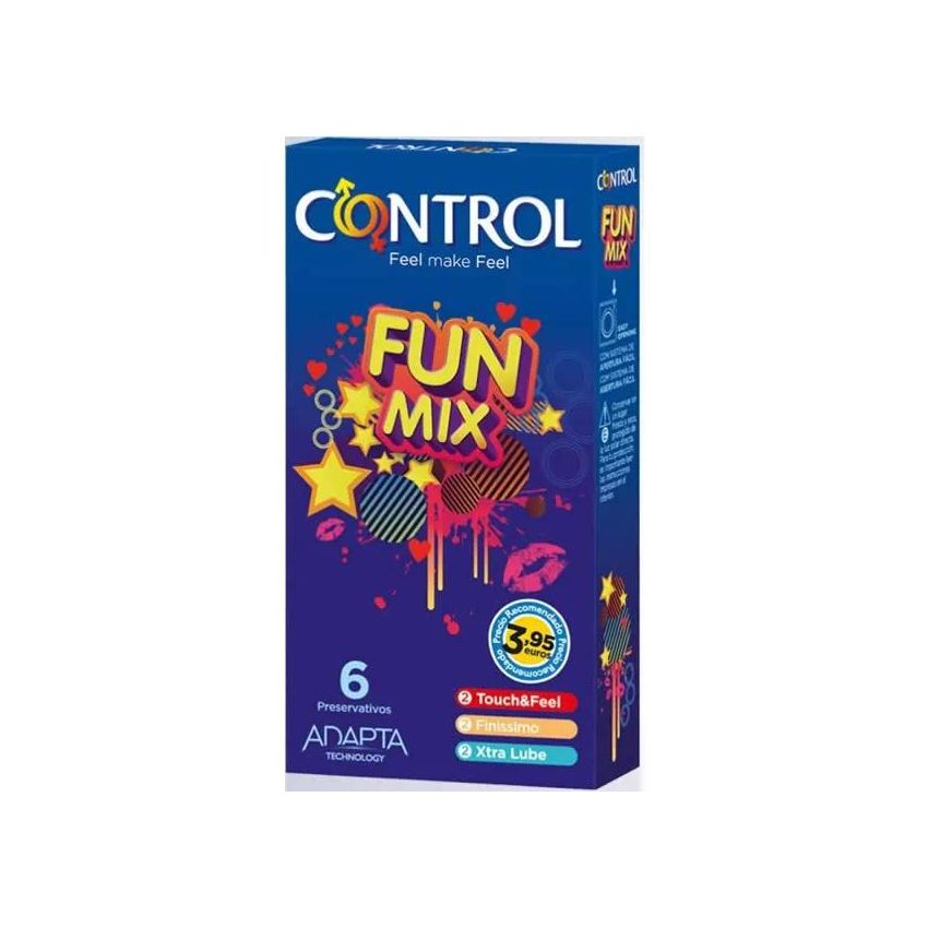 Control Préservatifs Feel Fun Mix 6 Unités