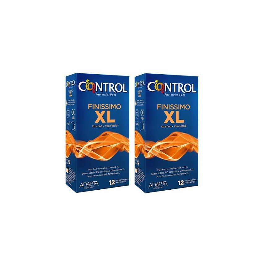 Control Préservatifs  Finissimo Xl Pack 12+12 Unités