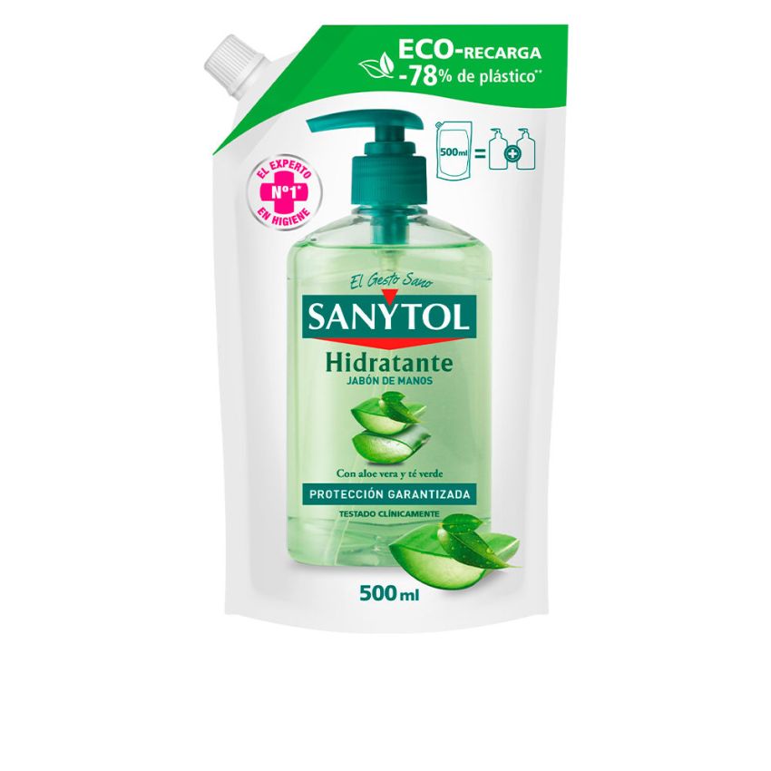 Sanytol Recambio Jabón Antibacteriano Hidratante - 500 Ml