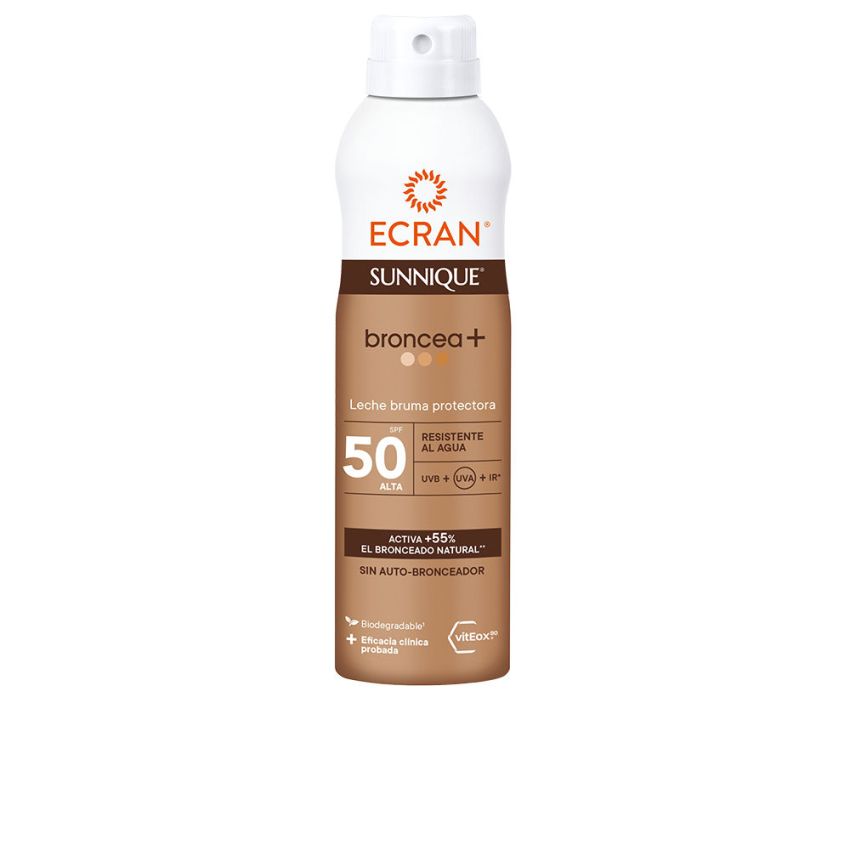 Ecran Sunnique Bronze+ Brume Protectrice Spf50 - 250 Ml
