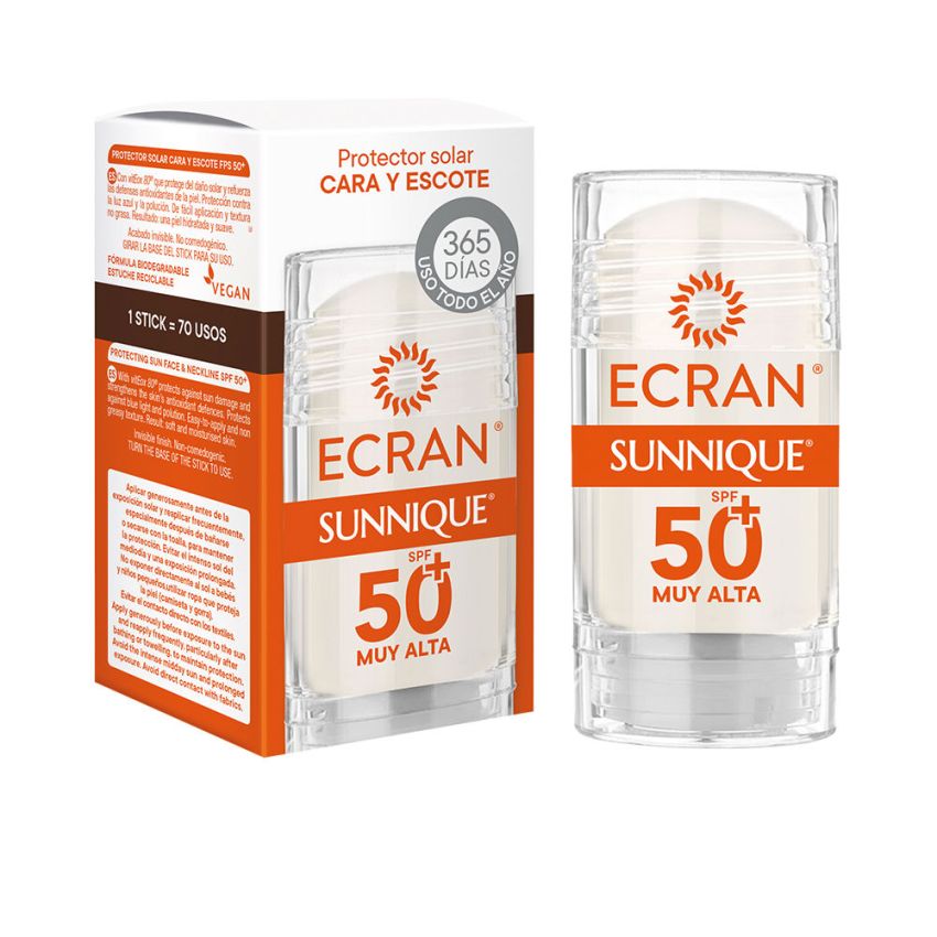 Ecran Sunnique Stick Visage Et Décolleté Spf50+ - 30 Ml