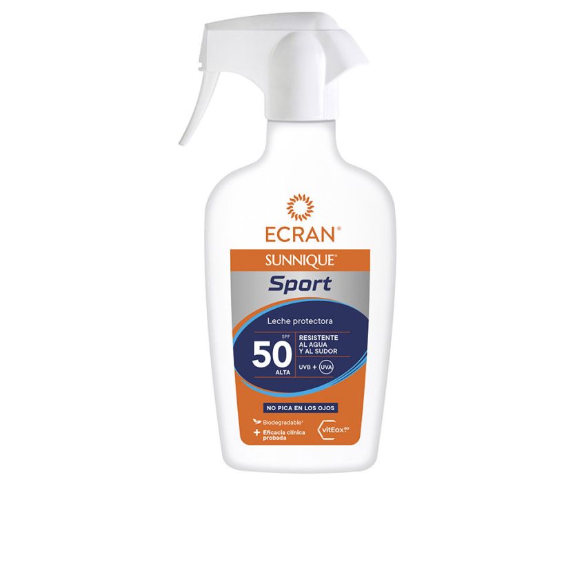 Ecran Sunnique Sport Lait Protecteur Pistolet Spf50 - 270 Ml