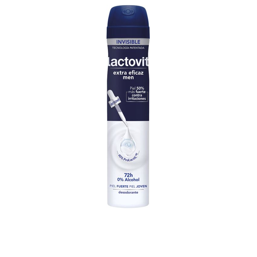 Men Extra Eficaz 0% Alcohol 48H Desodorante Spray - 200 Ml