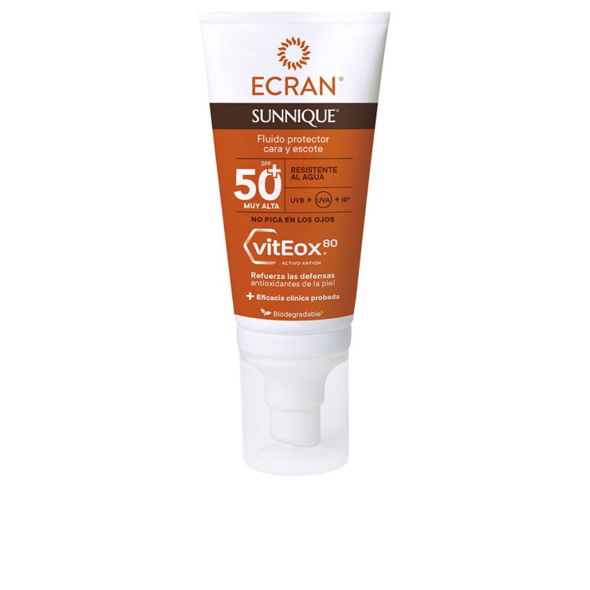 Sun Lemonoil Fluido Protector Cara Y Escote Spf50+ - 50 Ml