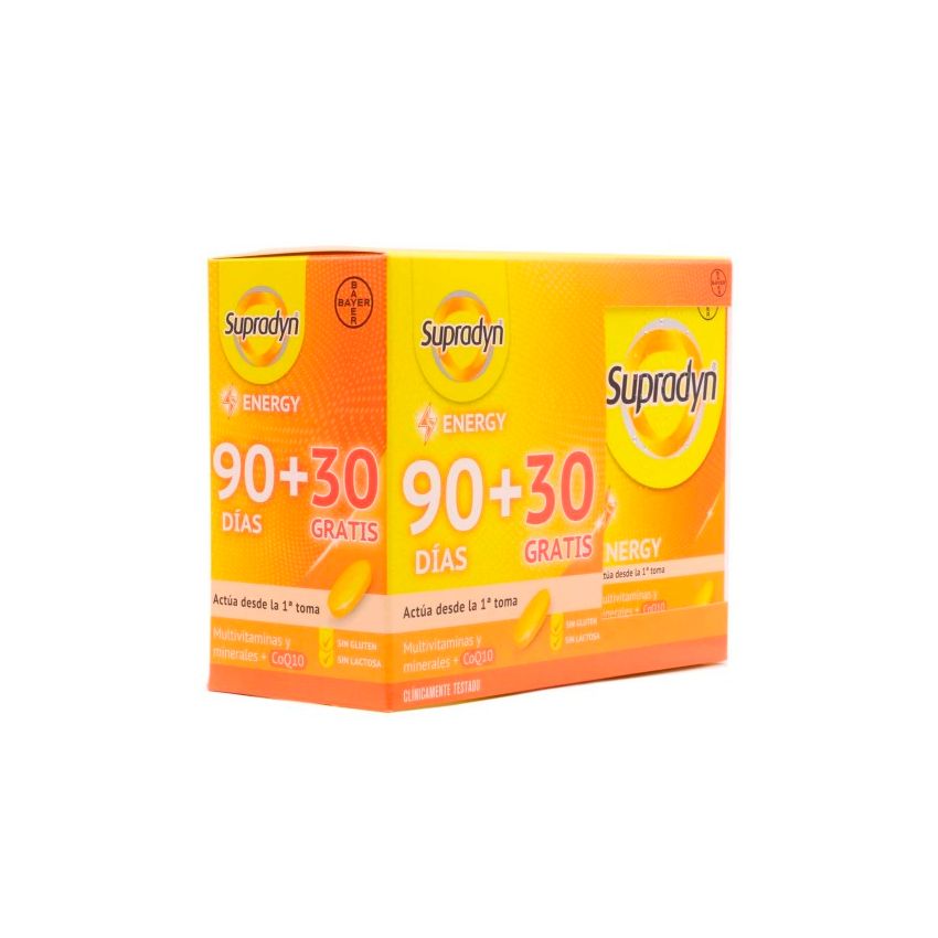 Supradyn Energy 90 Comprimés + Cadeau De 30 Comprimés