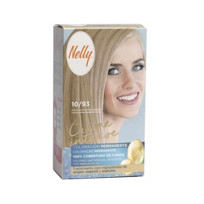 Nelly Creme Intense Tint 10/93 Platinum Blonde Golden Brown