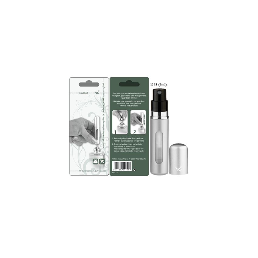 La Walkiria Pulverizador Walkiria Recargabble 1153 Plateado