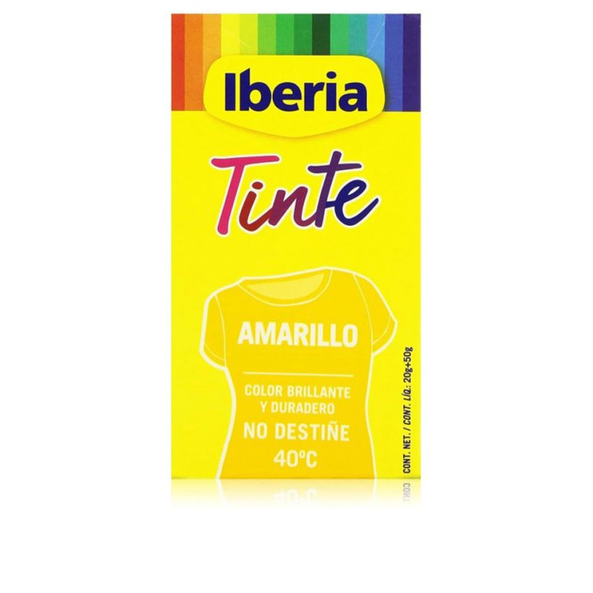 Teinture Pour Vêtements Iberia Grand Teint 40º #Jaune - 70 G