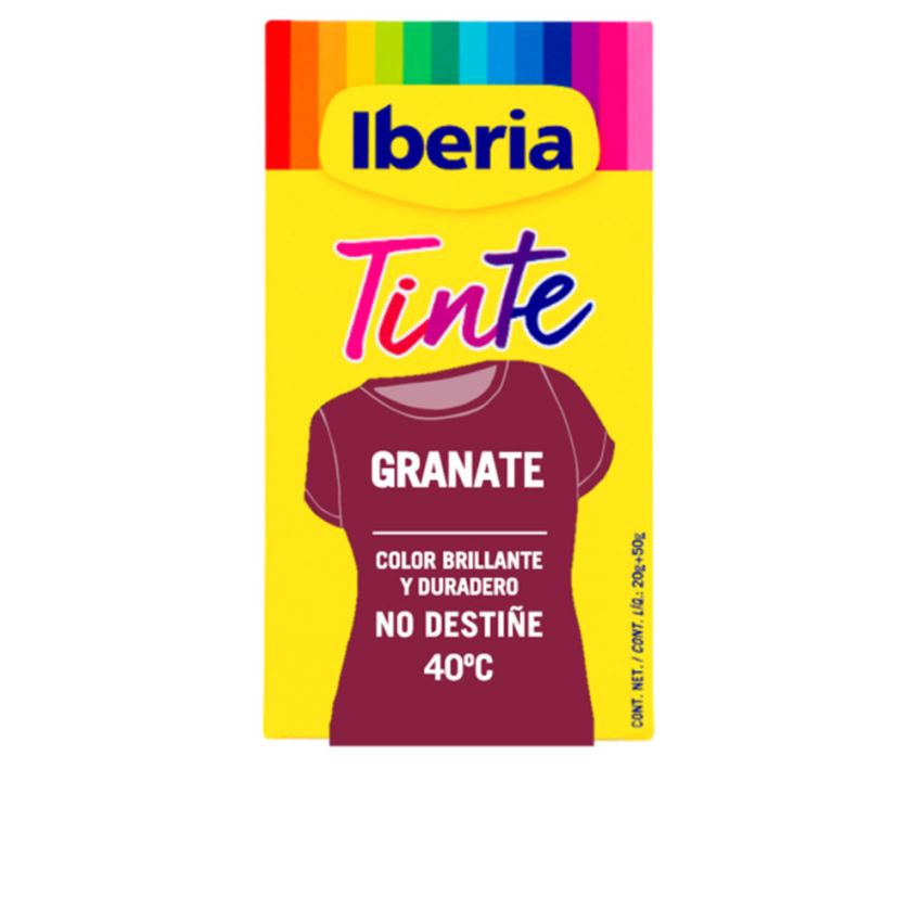 Teinture Pour Vêtements Iberia Grand Teint 40º #Grenat - 70 G