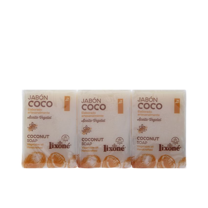 Coco Jabón 100% Natural - 3 X 125 G