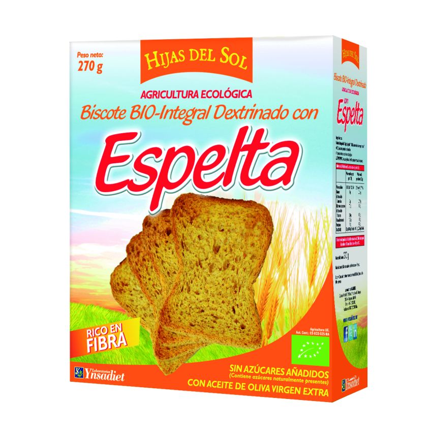 Ynsadiet Pan Dextrinado Bio Espelta 270G