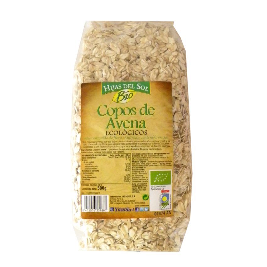 Ynsadiet Copos Avena 500G