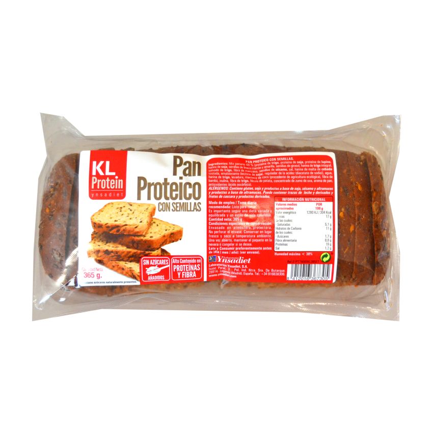 Ynsadiet Pan Proteico Con Semillas Kl Protein
