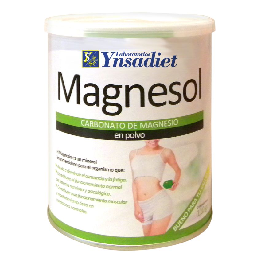 Ynsadiet Magnesol Carbonato De Magnesio 110 Gramos