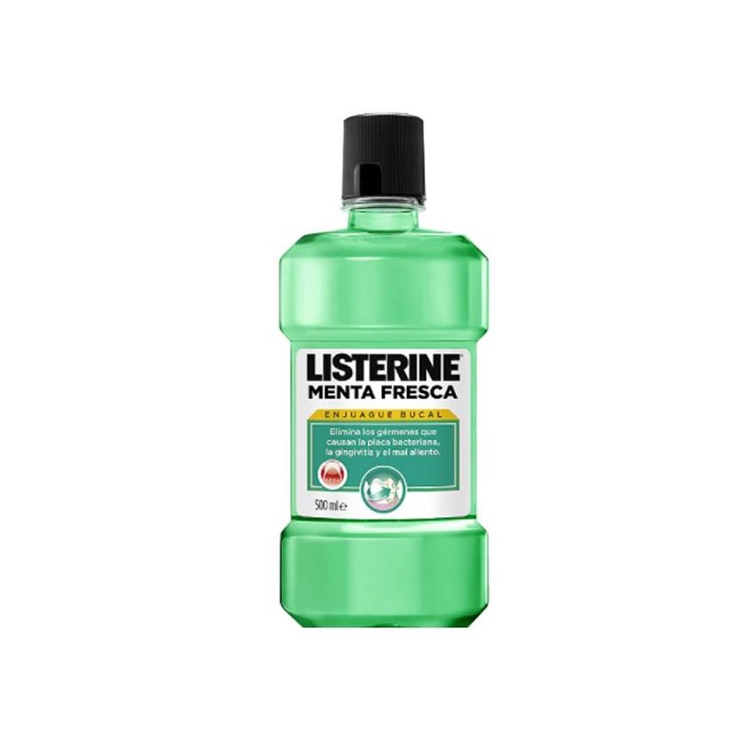 Listerine Rince-Bouche À La Menthe Fraîche 500Ml