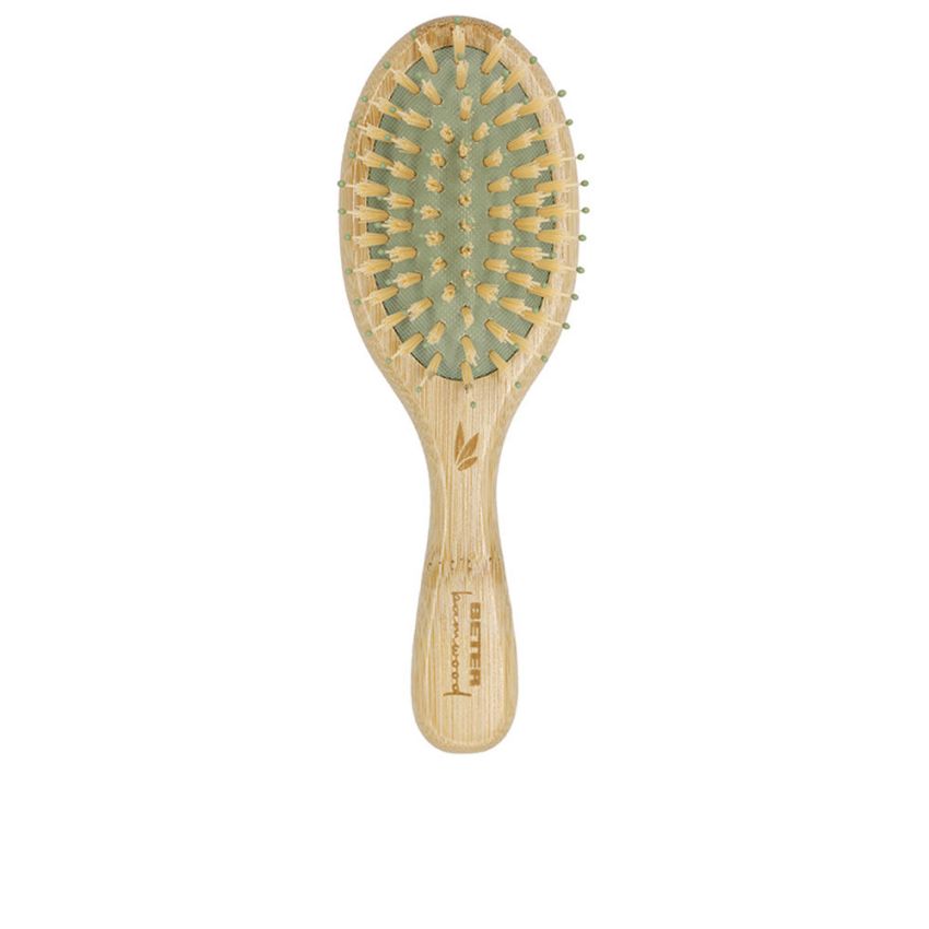 Petite Brosse Bamwood Avec Poils En Nylon Et Petites Boules - 1 U
