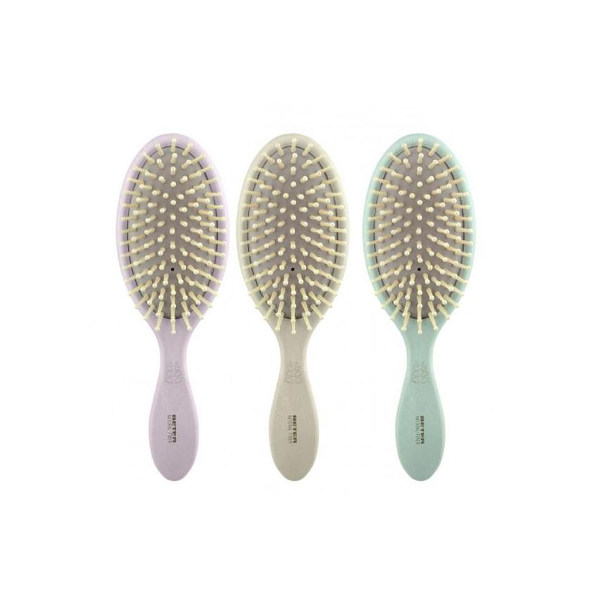 Beter Cepillo Neumático Natural Fiber Púas Madera Beige