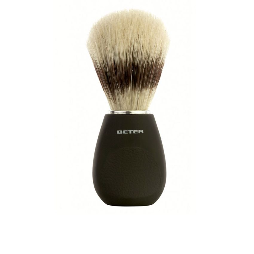 Brosse À Raser Manche Noir - 1 U
