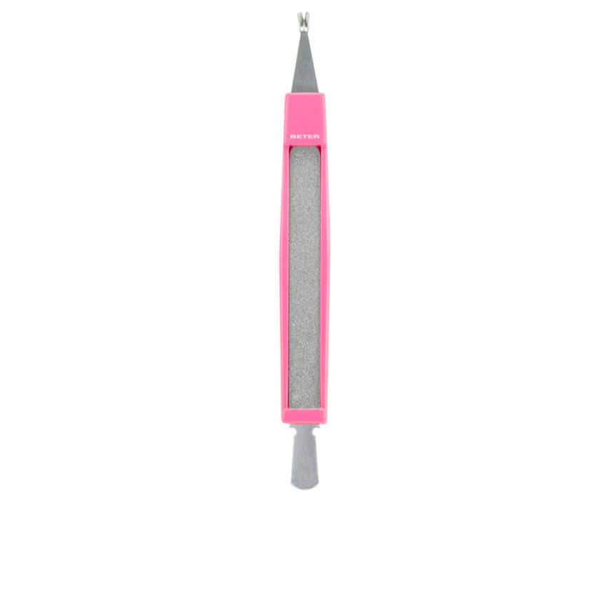 Cuticle Cutter With Cuticle Pusher & File - 1 U