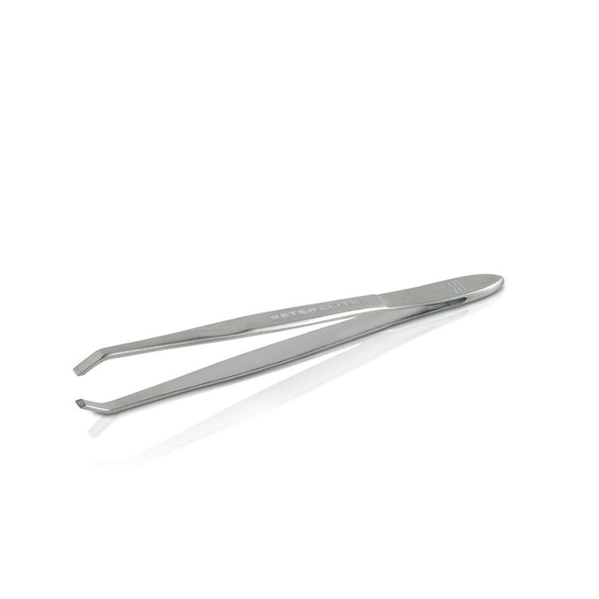 Beter Elite Satin Finish Crab Point Tweezers