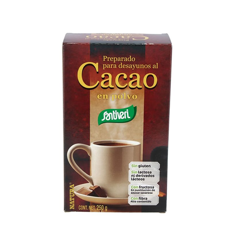 Santiveri Cacao En Poudre Non Sucré 250G