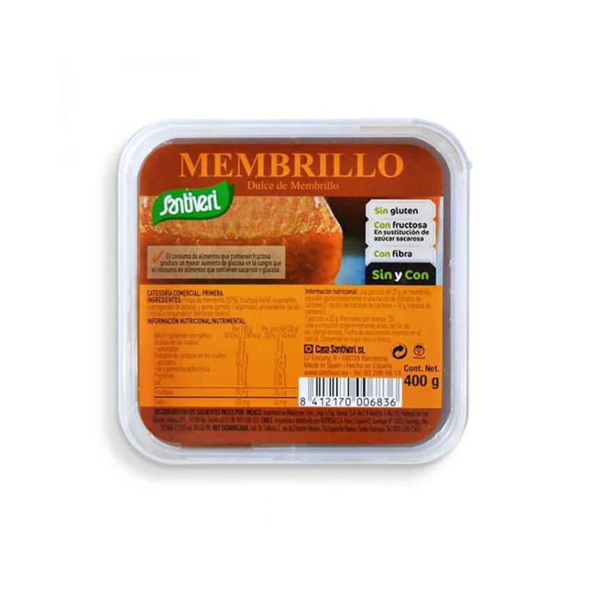 Santiveri Coings Doux Au Fructose 400G