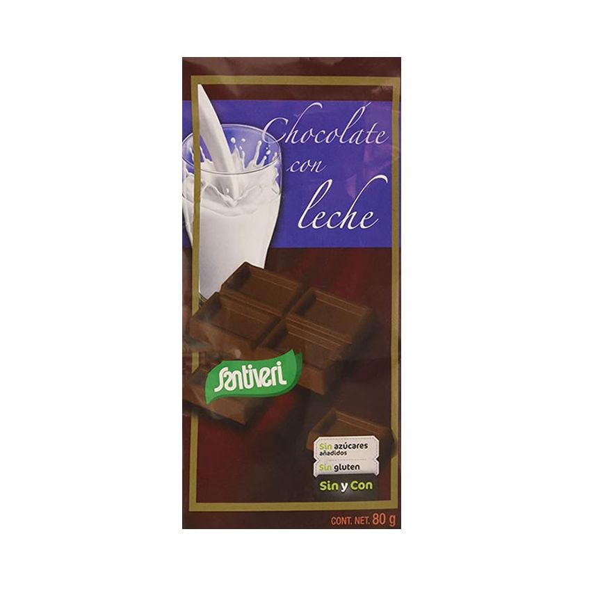 Santiveri Chocolat Au Lait + Maltitol 80G