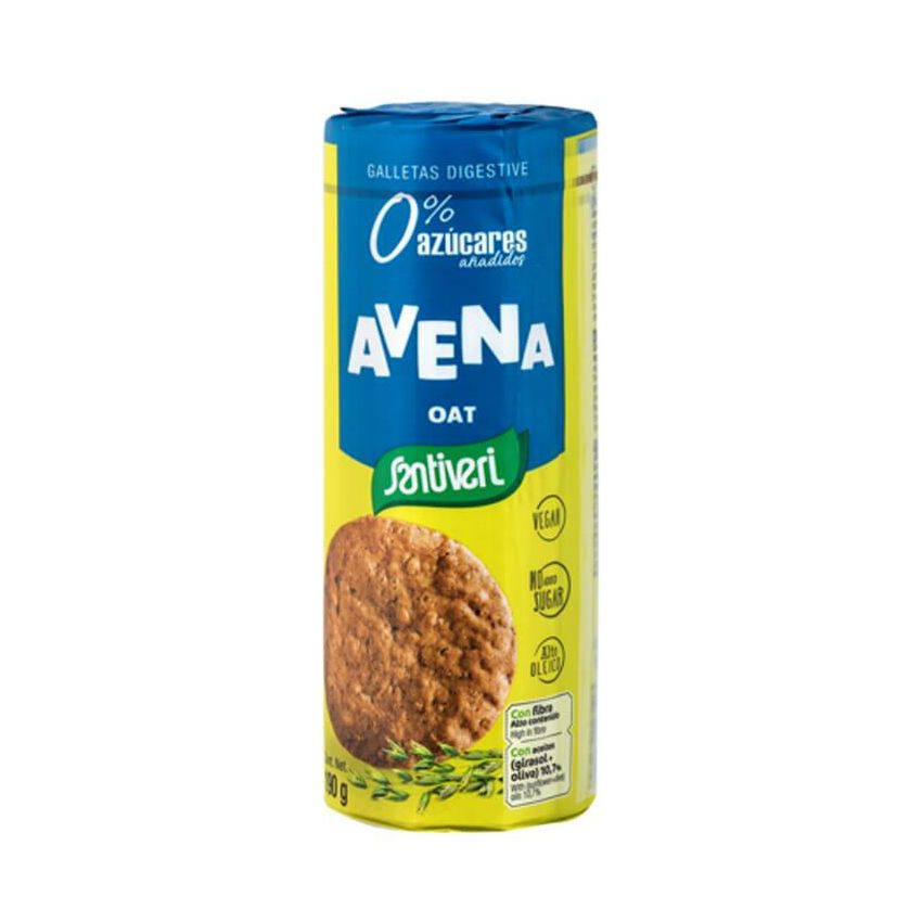 Santiveri Biscuits Digestifs Aux Flocons D'Avoine 190G