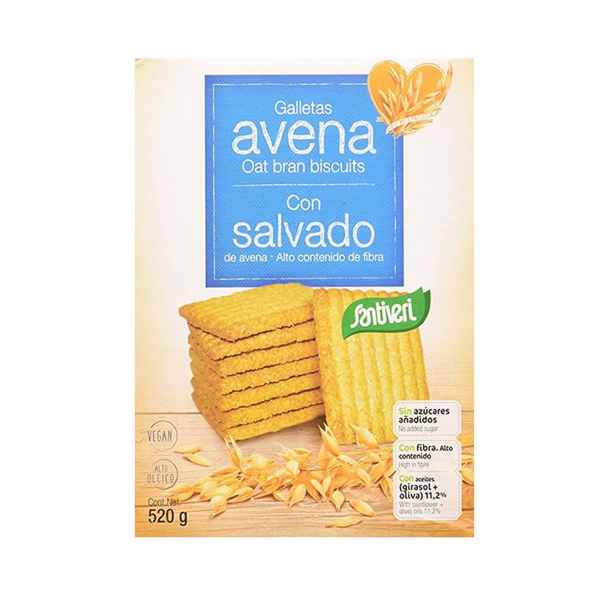 Santiveri Biscuits Au Son D'Avoine 520G