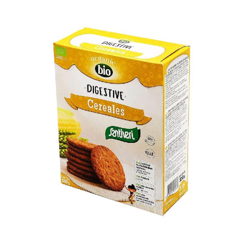 Santiveri Biscuits Digestifs Aux Céréales Bio 330G