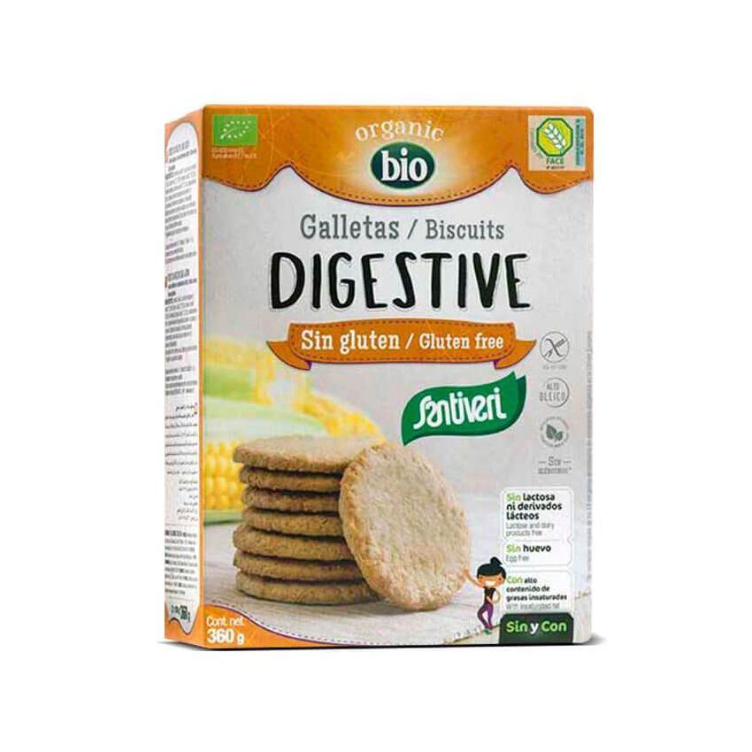 Santiveri Biscuits Digestifs Sans Gluten 360G
