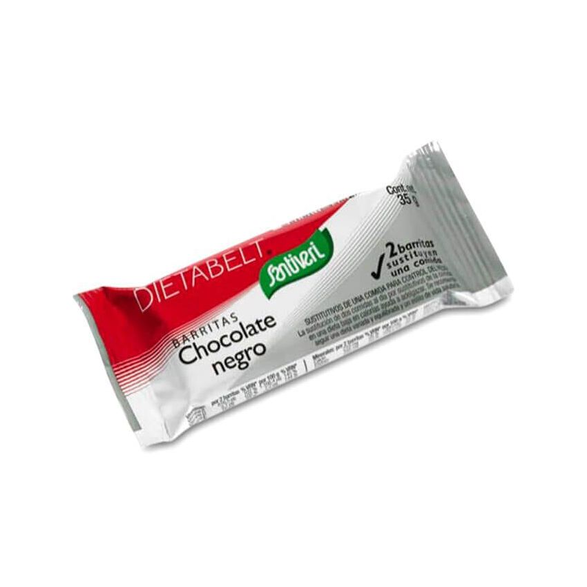 Santiveri Dietabelt Barre Chocolat Noir 16 Unités