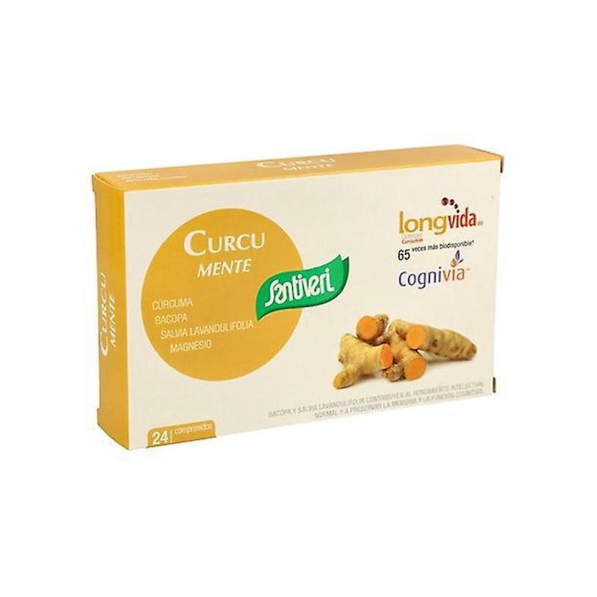 Santiveri Curcu Mentte 24 Comprimés