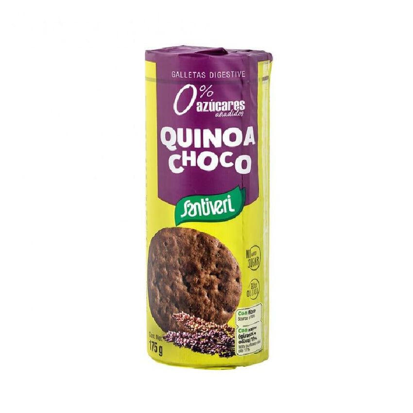 Santiveri Biscuits Digestifs Au Quinoa Et Au Chocolat 175G