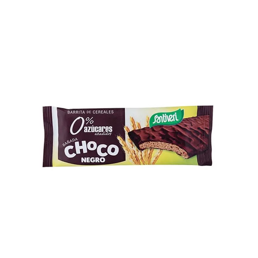 Santiveri Barres De Céréales Au Chocolat Noir Sans Sucre 12 Unités