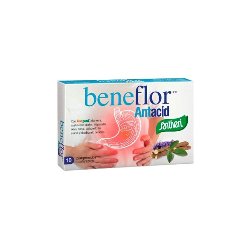 Santiveri Beneflor Antacid 10 Comprimés