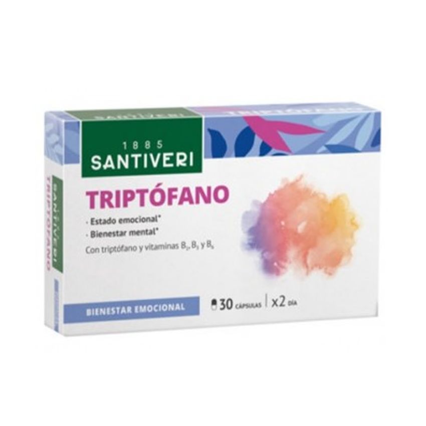 Santiveri Tryptophane Bien-Être Émotionnel 30 Capsules