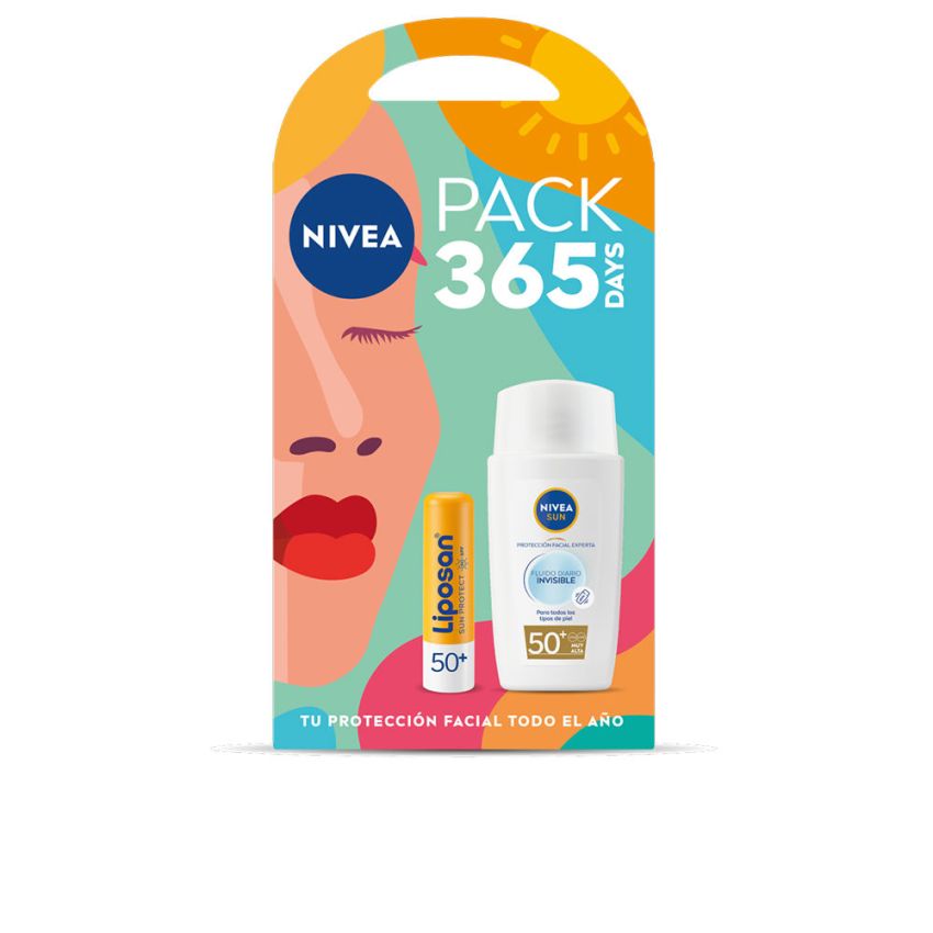 Pack Fluide Invisible Quotidien Spf50 + Liposan Spf50 - 2 U