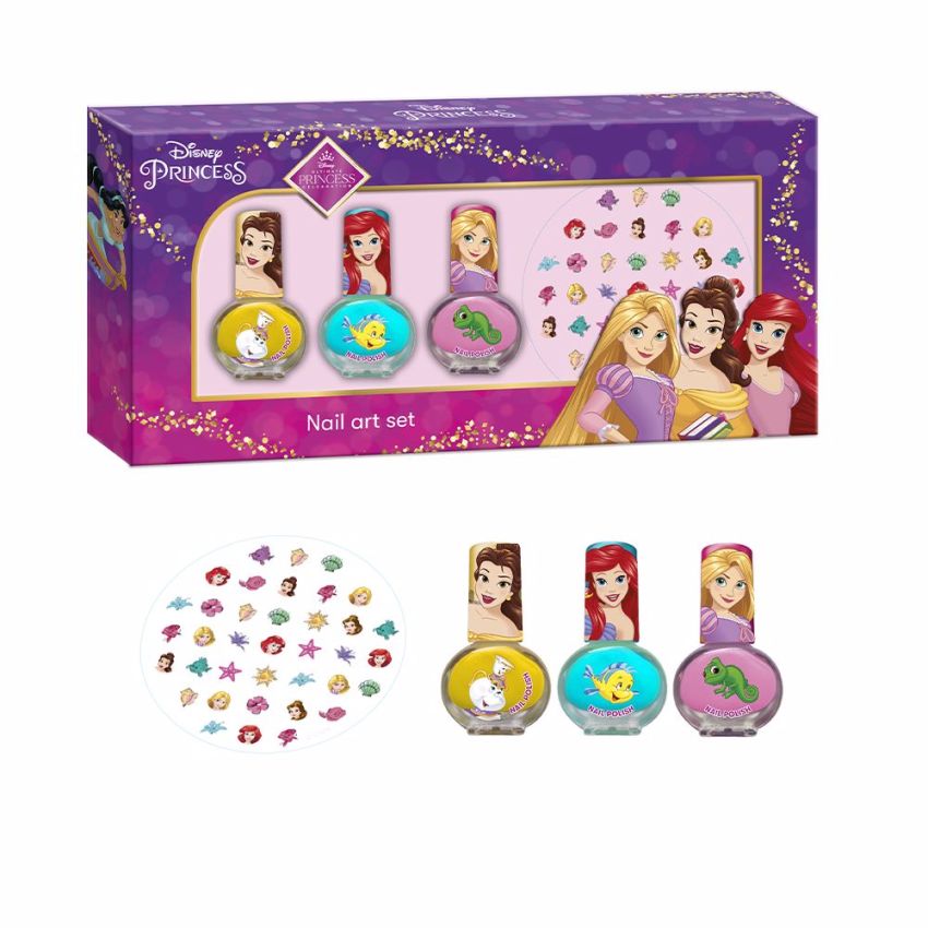 Princesas Disney Set Uñas Coffret - 4 U