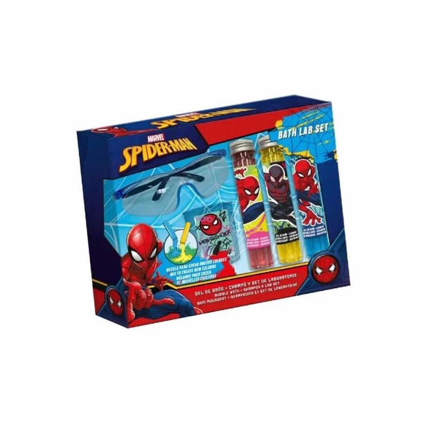 Marvel Spiderman Bath Lab Set