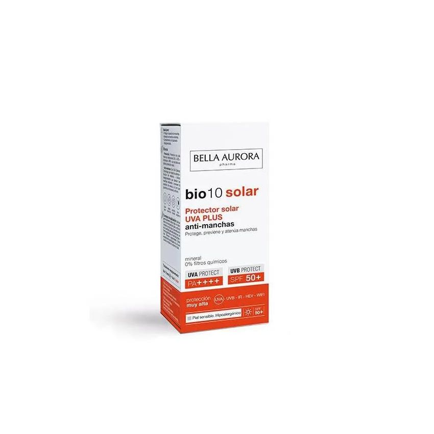Bella Aurora Bio 10 Solar Grape Plus Peau Sensible Spf50 50Ml De Crème