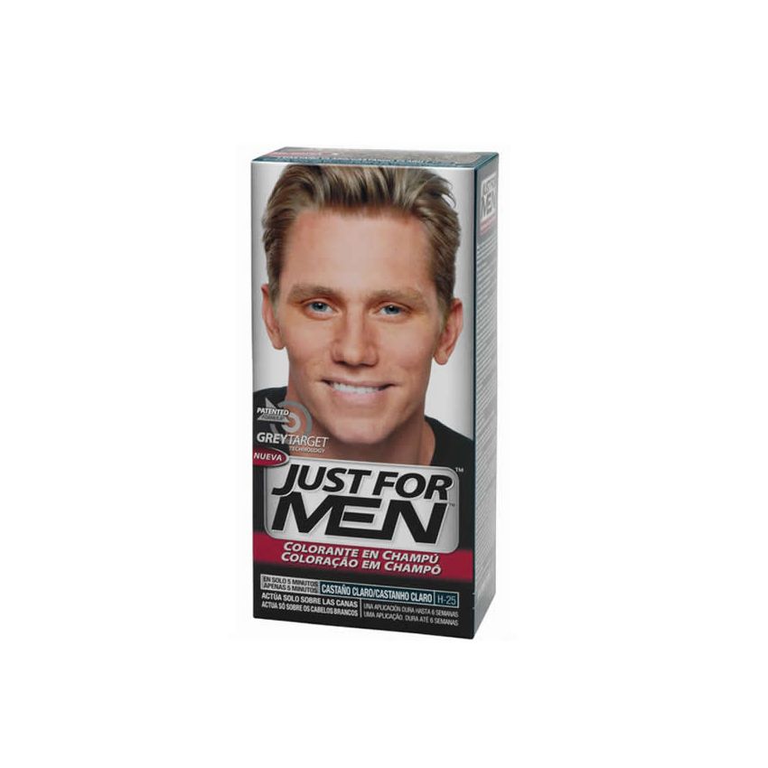 Just For Men Shampoing Colorant Châtain Clair 66Ml