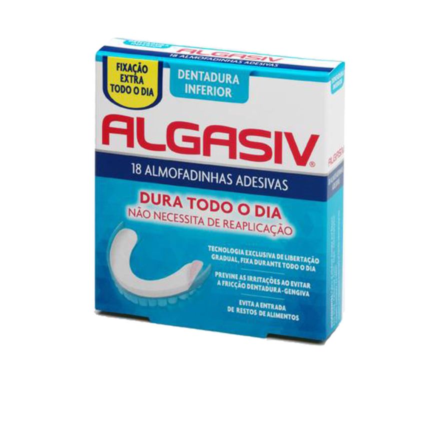 Algasiv Inferior Almohadillas Adhesivas - 18 U